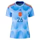 Camisola Espanha PEDRI 26 Mulher Equipamento 2ª Mundial 2022