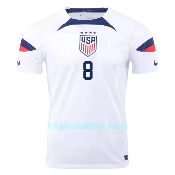 Camisola EUA ERTZ 8 Homem Equipamento 1ª Mundial 2022