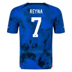 Camisola EUA HEATH 7 Homem Equipamento 2ª Mundial 2022 Camisola EUA HEATH 7 Homem Equipamento 2ª Mundial 2022