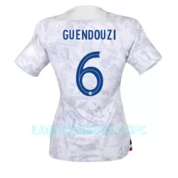 Camisola França Matteo Guendouzi 6 Mulher Equipamento 2ª Mundial 2022 Camisola França Matteo Guendouzi 6 Mulher Equipamento 2ª Mundial 2022