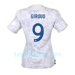 Camisola França Olivier Giroud 9 Mulher Equipamento 2ª Mundial 2022 Camisola França Olivier Giroud 9 Mulher Equipamento 2ª Mundial 2022