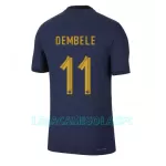Camisola França Ousmane Dembele 11 Homem Equipamento 1ª Mundial 2022