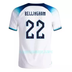 Camisola Inglaterra BELLINGHAM 22 Homem Equipamento 1ª Mundial 2022 Camisola Inglaterra BELLINGHAM 22 Homem Equipamento 1ª Mundial 2022
