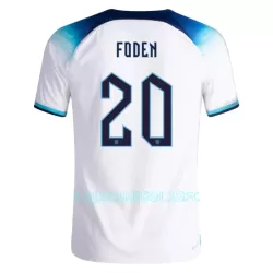 Camisola Inglaterra FODEN 20 Homem Equipamento 1ª Mundial 2022 Camisola Inglaterra FODEN 20 Homem Equipamento 1ª Mundial 2022