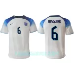 Camisola Inglaterra Harry Maguire 6 Homem Equipamento 1ª Mundial 2022