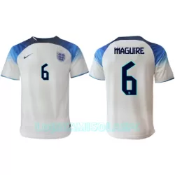 Camisola Inglaterra Harry Maguire 6 Homem Equipamento 1ª Mundial 2022 Camisola Inglaterra Harry Maguire 6 Homem Equipamento 1ª Mundial 2022