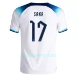 Camisola Inglaterra SAKA 17 Homem Equipamento 1ª Mundial 2022