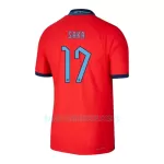 Camisola Inglaterra SAKA 17 Homem Equipamento 2ª Mundial 2022