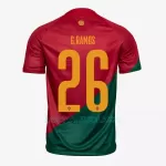 Camisola Portugal G. RAMOS 26 Homem Equipamento 1ª Mundial 2022