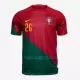 Camisola Portugal G. RAMOS 26 Homem Equipamento 1ª Mundial 2022