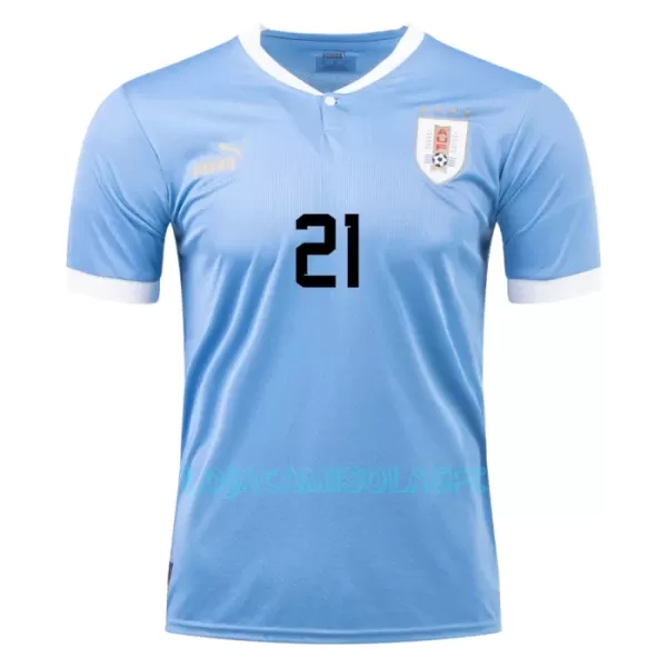 Camisola Uruguai E. CAVANI 21 Homem Equipamento 1ª Mundial 2022