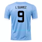 Camisola Uruguai L. Suárez 9 Homem Equipamento 1ª Mundial 2022