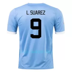 Camisola Uruguai L. Suárez 9 Homem Equipamento 1ª Mundial 2022 Camisola Uruguai L. Suárez 9 Homem Equipamento 1ª Mundial 2022