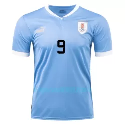 Camisola Uruguai L. Suárez 9 Homem Equipamento 1ª Mundial 2022