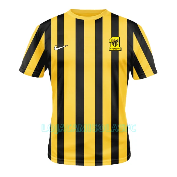 Camisola Al Ittihad Benzema 9 Homem Equipamento 1ª 2022/23