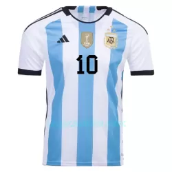 Camisola Argentina 3 Star MARADONA 10 Homem Equipamento 1ª Mundial 2022