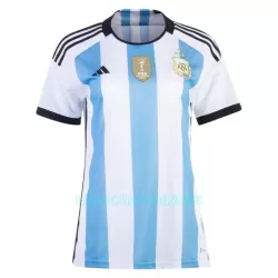 Camisola Argentina 3 Star Mulher Equipamento 1ª Mundial 2022 Camisola Argentina 3 Star Mulher Equipamento 1ª Mundial 2022