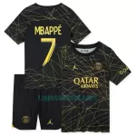 Camisola Paris Saint-Germain Mbappé 7 Criança Equipamento 4ª 2022/23