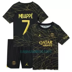 Camisola Paris Saint-Germain Mbappé 7 Criança Equipamento 4ª 2022/23 Camisola Paris Saint-Germain Mbappé 7 Criança Equipamento 4ª 2022/23