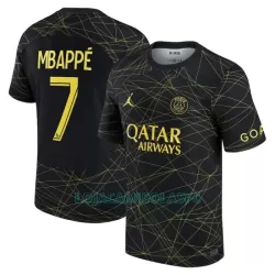Camisola Paris Saint-Germain Mbappé 7 Jordan Homem Equipamento 4ª 2022/23 Camisola Paris Saint-Germain Mbappé 7 Jordan Homem Equipamento 4ª 2022/23
