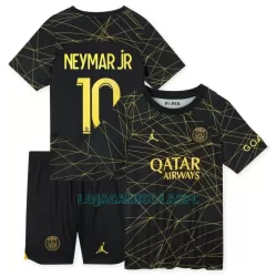 Camisola Paris Saint-Germain NEYMAR JR 10 Jordan Criança Equipamento 4ª 2022/23 Camisola Paris Saint-Germain NEYMAR JR 10 Jordan Criança Equipamento 4ª 2022/23
