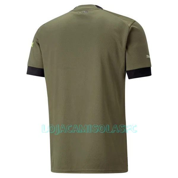 Camisola AC Milan Criança Equipamento 3ª 2022/23