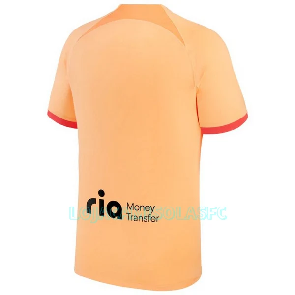Camisola Atlético Madrid Criança Equipamento 3ª 2022/23