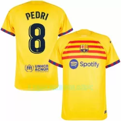 Camisola Barcelona Pedri 8 Homem Equipamento 4ª 2022/23 Camisola Barcelona Pedri 8 Homem Equipamento 4ª 2022/23