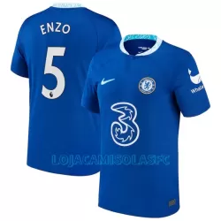 Camisola Chelsea Enzo 5 Homem Equipamento 1ª 2022/23 Camisola Chelsea Enzo 5 Homem Equipamento 1ª 2022/23