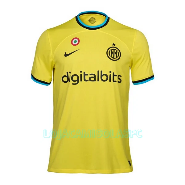 Camisola Inter Milan LUKAKU 90 Homem Equipamento 3ª 2022/23
