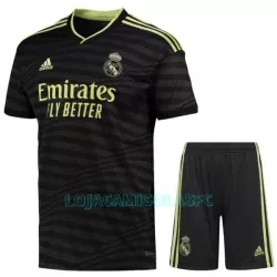 Camisola Real Madrid Criança Equipamento 3ª 2022/23 Camisola Real Madrid Criança Equipamento 3ª 2022/23