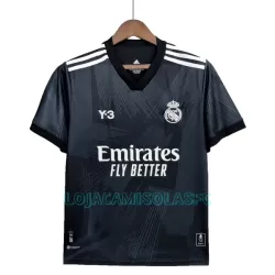 Camisola Real Madrid Y3 Homem 2022/23 Preta - Especial Camisola Real Madrid Y3 Homem 2022/23 Preta - Especial