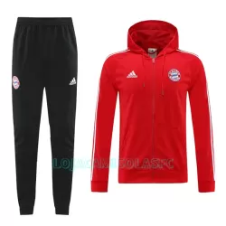 Casaco Capuz Treino Bayern de Munique Homem 2022/23 Vermelha Casaco Capuz Treino Bayern de Munique Homem 2022/23 Vermelha