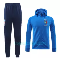 Casaco Capuz Treino Itália Homem 2022/23 Azul Casaco Capuz Treino Itália Homem 2022/23 Azul