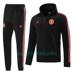 Casaco Capuz Treino Manchester United Homem 2022/23 Preta Casaco Capuz Treino Manchester United Homem 2022/23 Preta