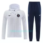 Casaco Capuz Treino Paris Saint-Germain Homem 2022/23 Branca