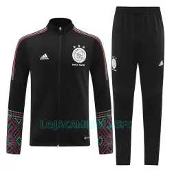 Casaco de Treino Conjunto Ajax Amsterdam Homem 2022/23 Preta Casaco de Treino Conjunto Ajax Amsterdam Homem 2022/23 Preta