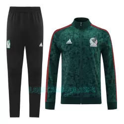 Casaco de Treino Conjunto México Homem 2022 Verde Preto Casaco de Treino Conjunto México Homem 2022 Verde Preto