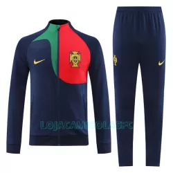 Casaco de Treino Conjunto Portugal Homem 2022 Navy Casaco de Treino Conjunto Portugal Homem 2022 Navy