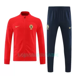 Casaco de Treino Conjunto Portugal Homem 2022 Vermelha Casaco de Treino Conjunto Portugal Homem 2022 Vermelha