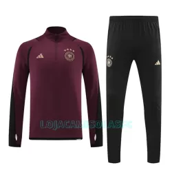 Sweat de Treino Alemanha Homem Quarto-Zíper 2022 Vermelha Sweat de Treino Alemanha Homem Quarto-Zíper 2022 Vermelha