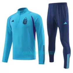 Sweat de Treino Argentina 3 Stars Homem Quarto-Zíper 2022/23 Azul Sweat de Treino Argentina 3 Stars Homem Quarto-Zíper 2022/23 Azul