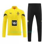 Sweat de Treino Borussia Dortmund Homem Quarto-Zíper 2022/23 Amarela