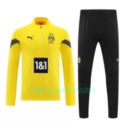 Sweat de Treino Borussia Dortmund Homem Quarto-Zíper 2022/23 Amarela Sweat de Treino Borussia Dortmund Homem Quarto-Zíper 2022/23 Amarela