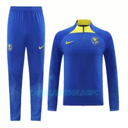 Sweat de Treino Club América Homem Quarto-Zíper 2023 Azul Sweat de Treino Club América Homem Quarto-Zíper 2023 Azul
