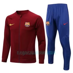 Sweat de Treino Conjunto Barcelona Homem 2022/23 Vermelha Sweat de Treino Conjunto Barcelona Homem 2022/23 Vermelha