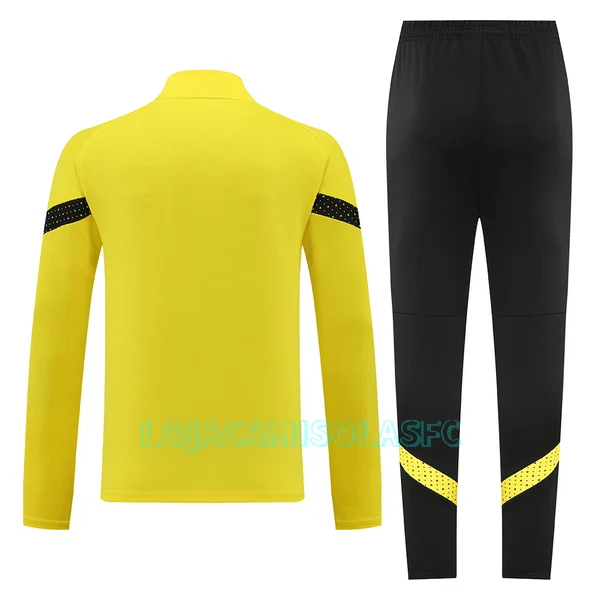 Sweat de Treino Conjunto Borussia Dortmund Homem 2022/23 Amarela