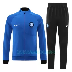Sweat de Treino Conjunto Inter Milan Homem 2022/23 Azul Sweat de Treino Conjunto Inter Milan Homem 2022/23 Azul