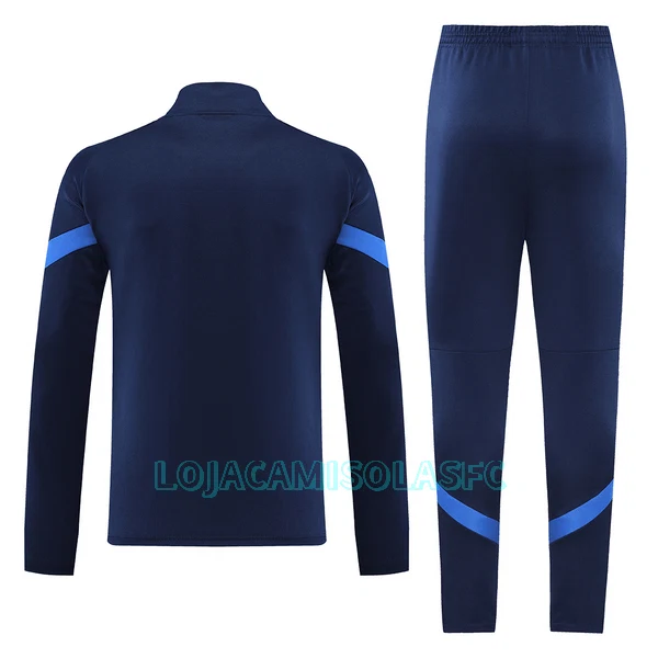 Sweat de Treino Conjunto Itália Homem 2022/23 Navy