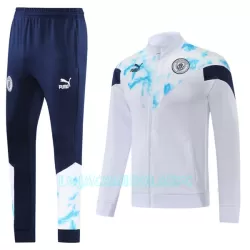 Sweat de Treino Conjunto Manchester City Homem 2022/23 Azul Branco Sweat de Treino Conjunto Manchester City Homem 2022/23 Azul Branco